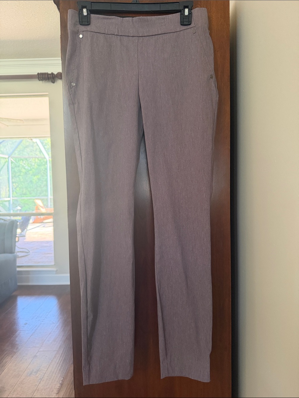 Maurices Women's Skinny Dress Pants in Dusty Mauve